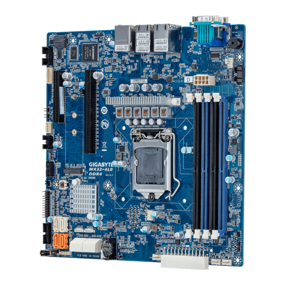 Gigabyte MX32-4L0 User Manual