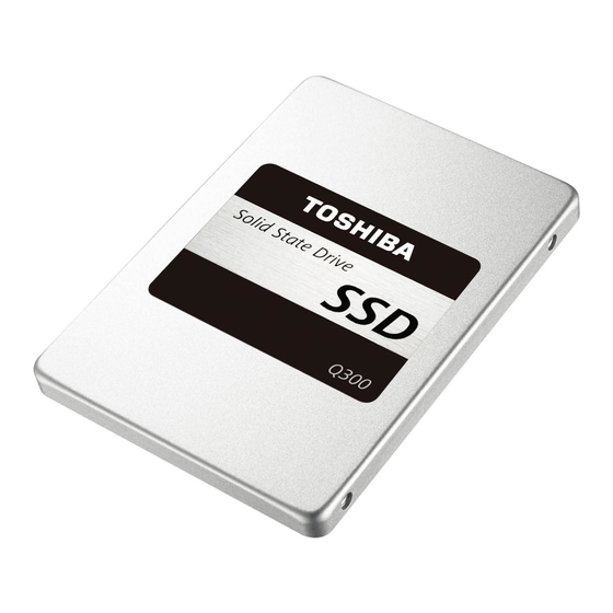 Toshiba Q300 Series Quick Installation Manual