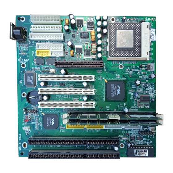 Acorp 6VIA85P User Manual