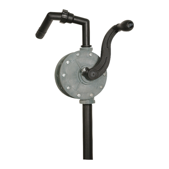 User Manuals: Power Fist 8167595 Rotary Pump