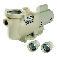Pentair Pool Products SuperFlo High Performance Pump Installation And User Manual