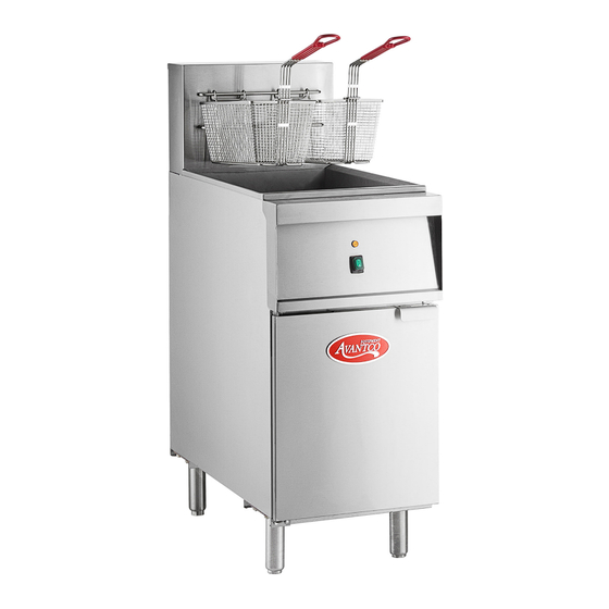 Avantco 177EF40B User Manual