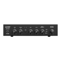 WHD AMP 1200 Manual