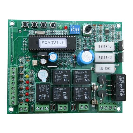 Digiway SW50 Instruction Manual