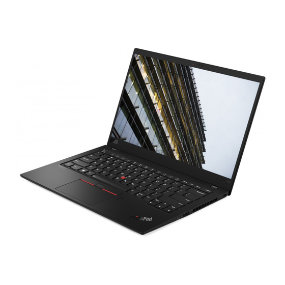 Lenovo ThinkPad X1 Series Hardware Maintenance Manual