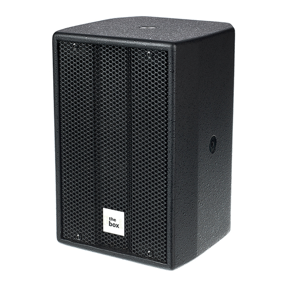 thomann the box pro Achat 104/WH Manuals