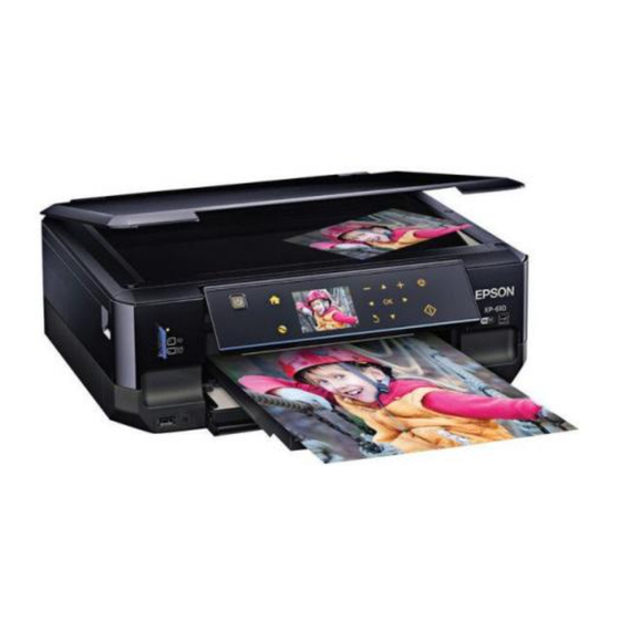 Epson XP-610 Series Manual