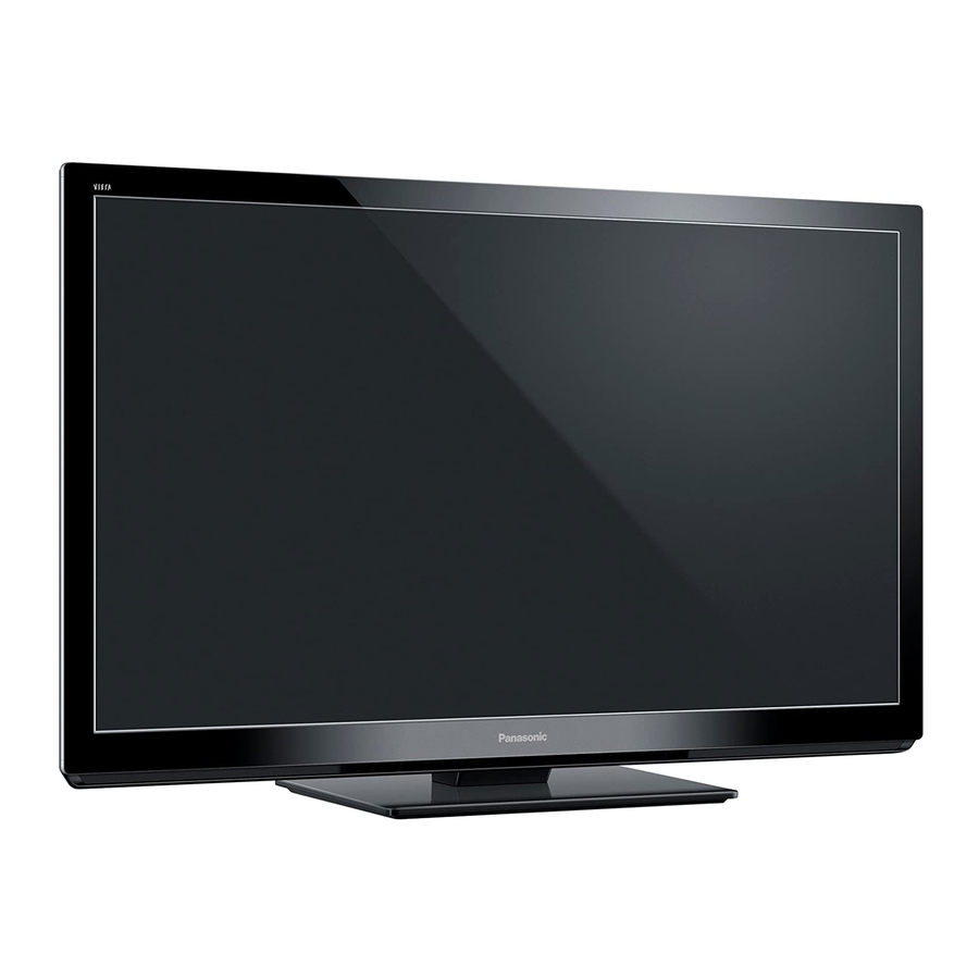 Panasonic Viera TX-P50GT30E Operating Instructions Manual