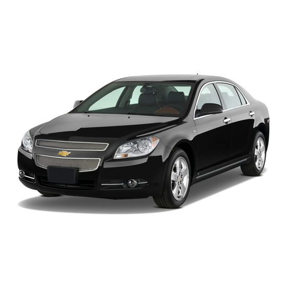 Chevrolet Malibu 2010 Owner's Manual