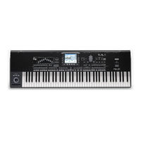 Korg Pa3X 61-keys User Manual