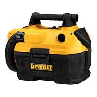 Dewalt DCV580 Instruction Manual