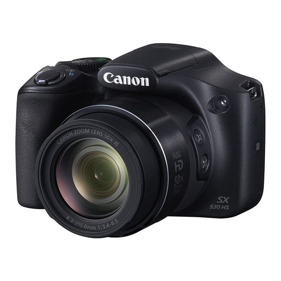 Canon PowerShot SX530 HS Connection Manual