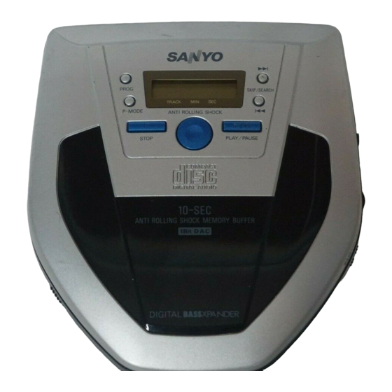 Sanyo CDP-1000 Manuals