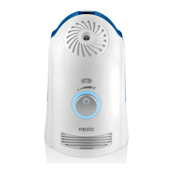 HOMEDICS TOTALCOMFORT HUMIDIFIER QUICK START MANUAL ManualsLib