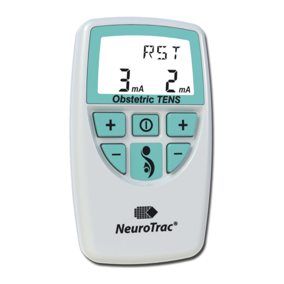 VERITY MEDICAL NEUROTRAC OPERATOR'S MANUAL Pdf Download ManuaLib