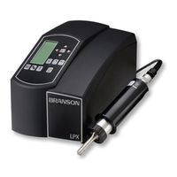 Emerson Branson LPX Instruction Manual
