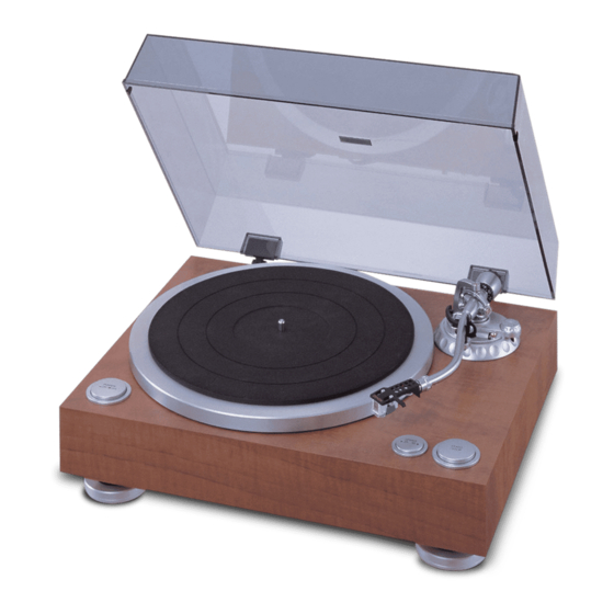 Denon DP-500M Turntable Owners Manual 