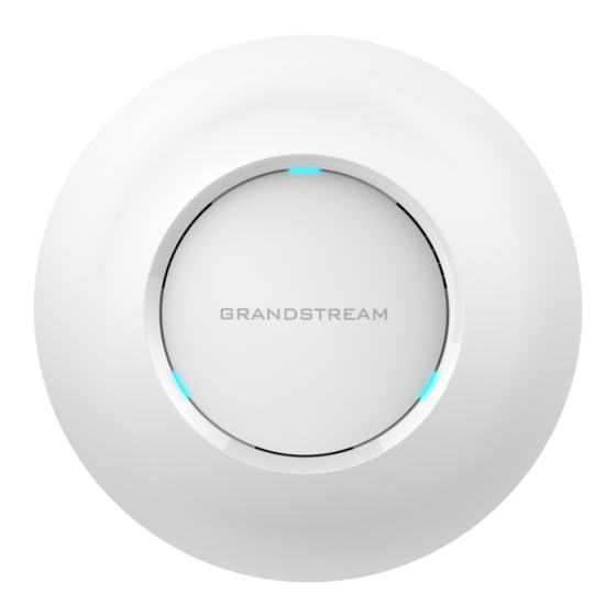 GRANDSTREAM NETWORKS GWN7600 WIRELESS ACCESS POINT USER MANUAL | ManualsLib