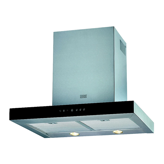 cooke and lewis cooker hood installation