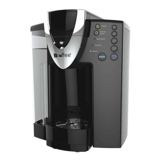 iCoffee Davinci Single Serve RSS300 K-Cup Coffee Brewer with Spin Brew