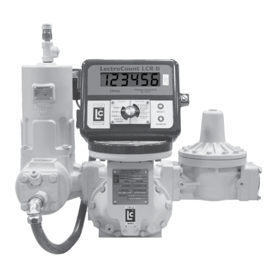 LIQUID CONTROLS LECTROCOUNT LCRII E3655 SERIES INSTALLATION MANUAL Pdf