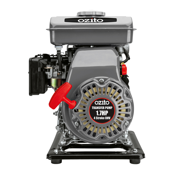 OZITO PTP425 WATER PUMP INSTRUCTION MANUAL ManualsLib