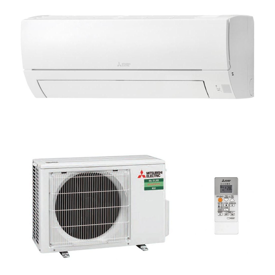 MITSUBISHI ELECTRIC MSZ-HR25VF-E1 AIR CONDITIONER SERVICE MANUAL ...