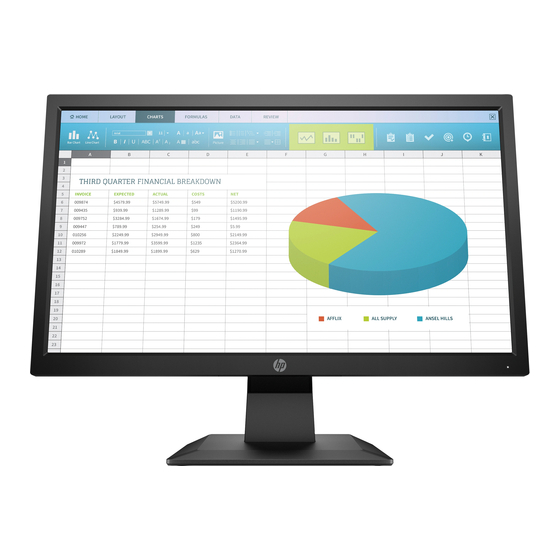HP P204 MONITOR DISASSEMBLY INSTRUCTIONS MANUAL ManualsLib