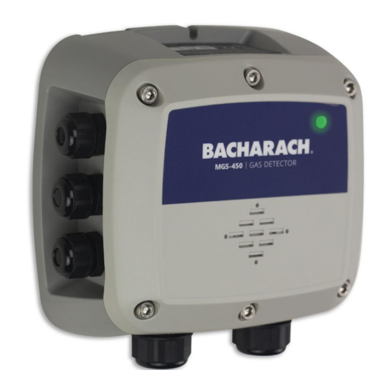 Bacharach Mgs 400 Gas Detector User Manual 