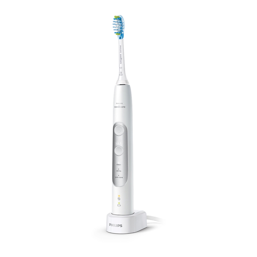 Philips Sonicare ExpertResults HX751 Series Instructions Manual