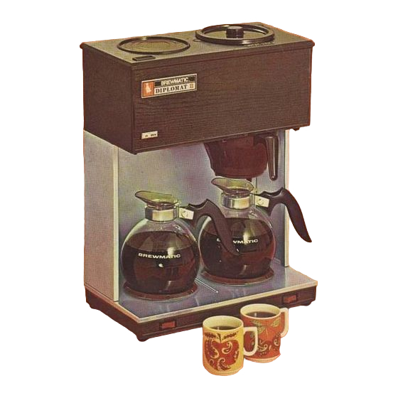 BREWMATIC DIPLOMAT II COFFEE MAKER PARTS AND SERVICE ManualsLib