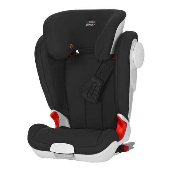 Britax-Romer KIDFIX OEM User Instructions