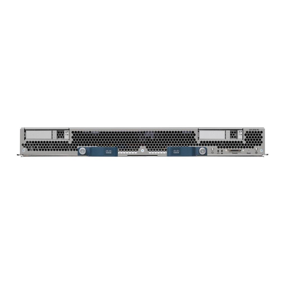 CISCO UCS B250 M1 SERVER INSTALLATION AND SERVICE NOTE | ManualsLib