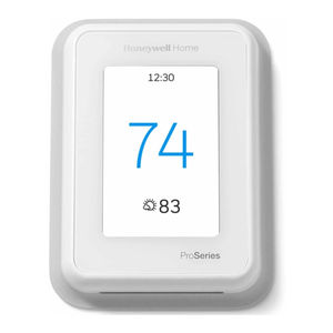 HONEYWELL T10 PRO THERMOSTAT GETTING STARTED | ManualsLib