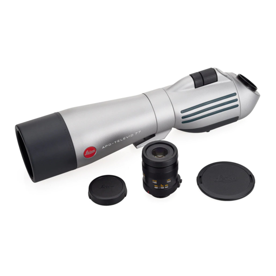 Leica TELEVID 77 Instructions Manual