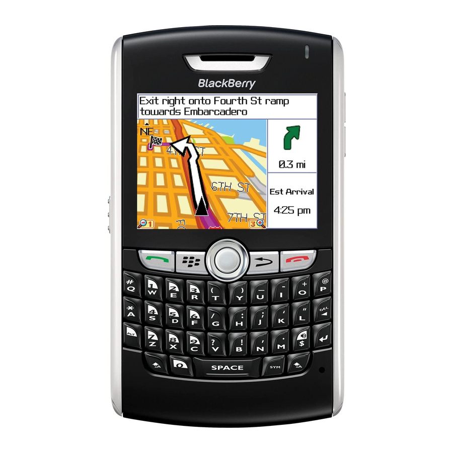 Blackberry  8820 User Manual