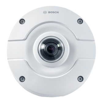 Bosch FLEXIDOME IP panoramic 6000 Series Installation Manual