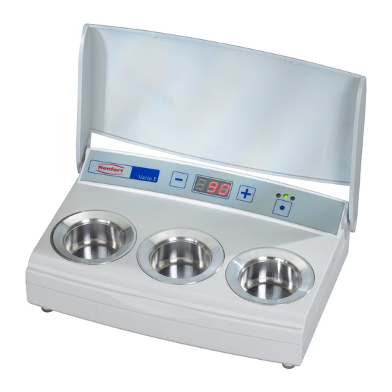 Renfert Vario E Faq