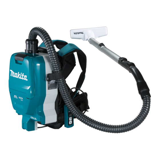 Makita DVC261ZX12 Instruction Manual
