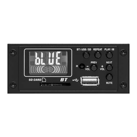 RCS AUDIO-SYSTEMS UB-100 A Operating Instructions Manual