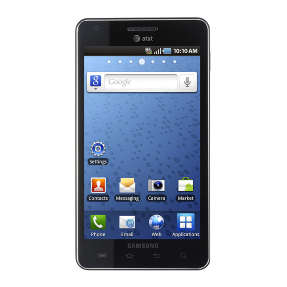 Samsung Infuse SGH-I997 User Manual