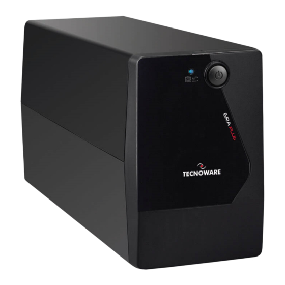 Tecnoware ERA PLUS 600 User Manual