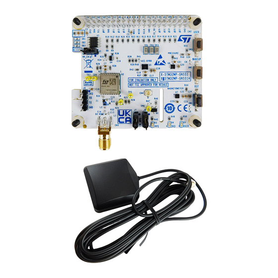 ST X-STM32MP-GNSS1 Getting Started