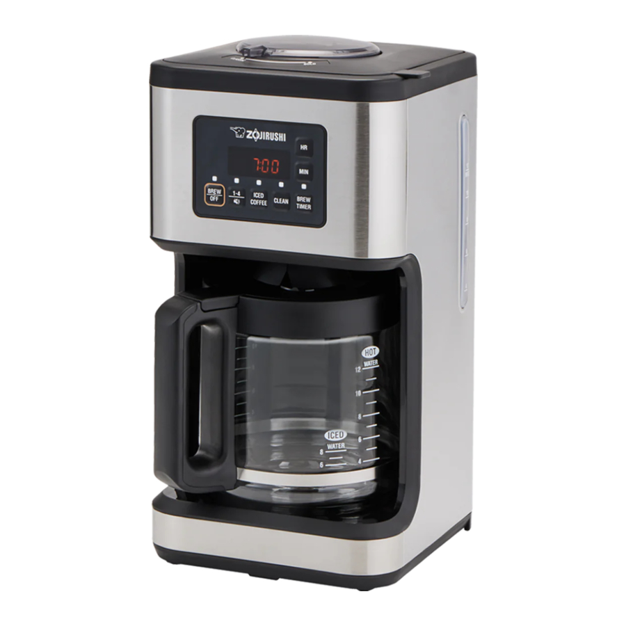 Zojirushi EC-ESC120 - Coffee Maker Manual
