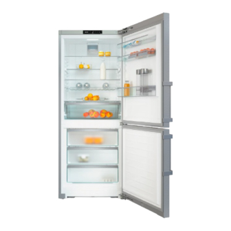 Miele KFN 4776 ED Operating Instructions Manual