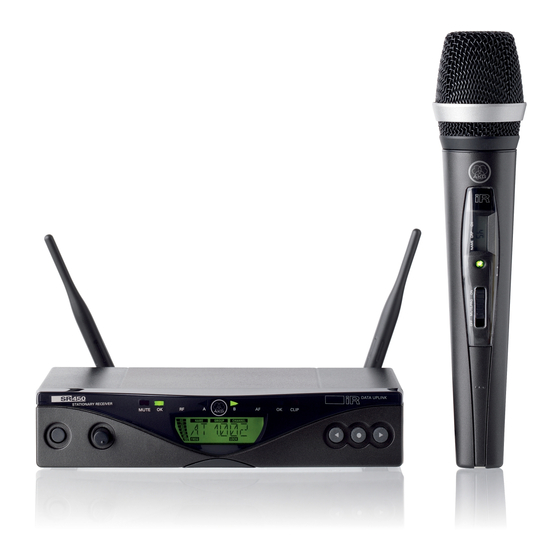 AKG WMS 450 - SCHEMATIC Parts List
