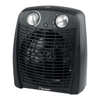 Bestron AFH211B Instruction Manual Fan Heater