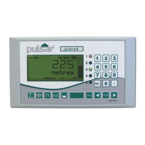 Pulsar ULTRA 5 Instruction Manual