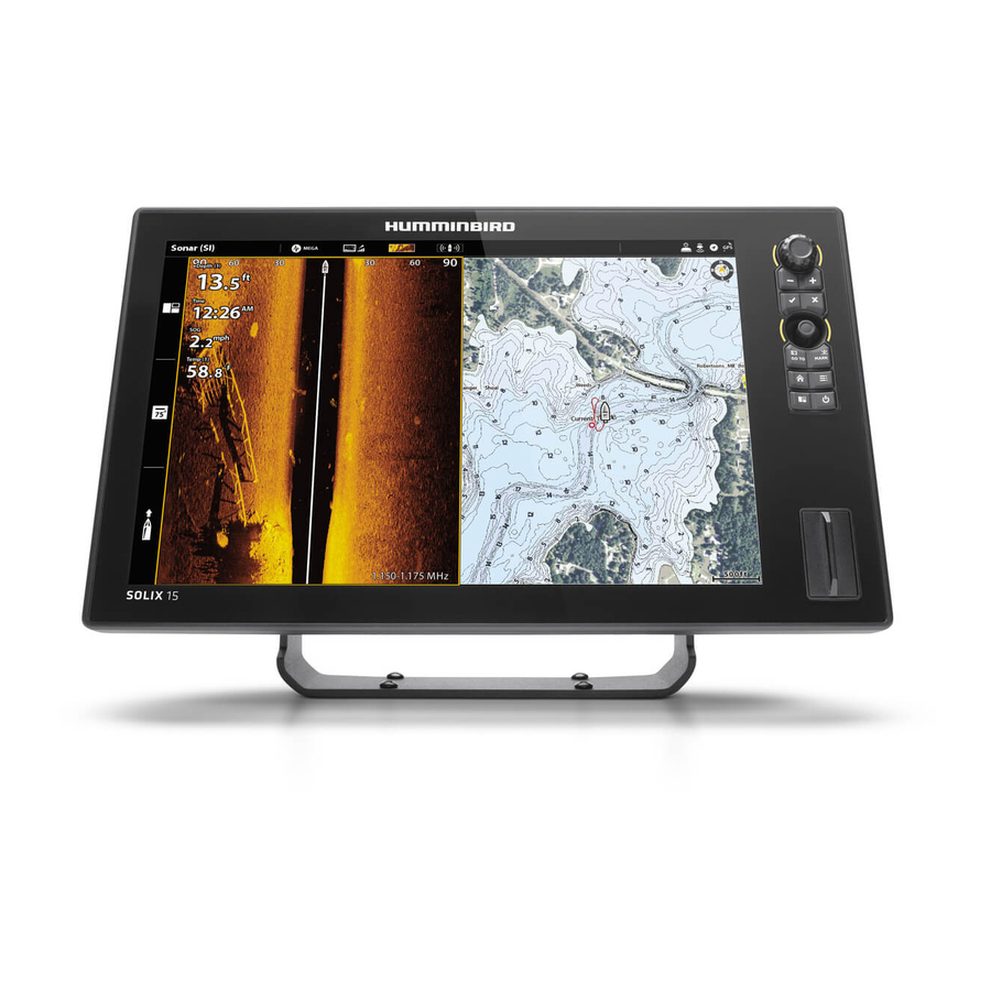 Humminbird SOLIX Quick Start Manual