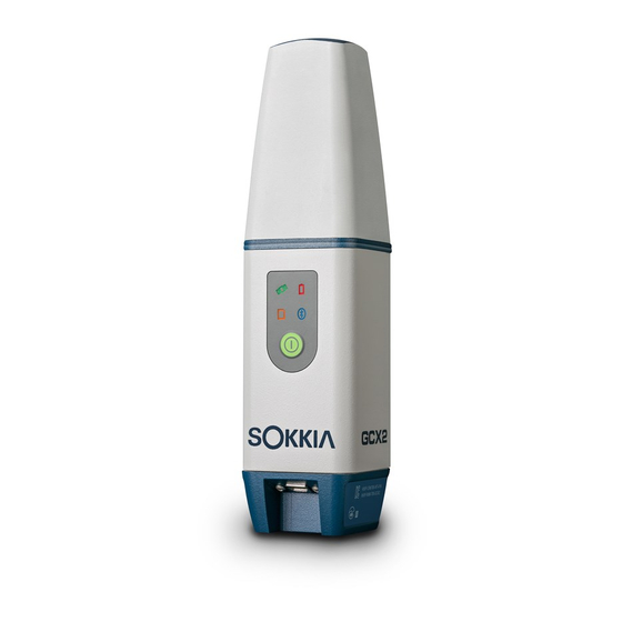 Sokkia GCX2 Operating Manual